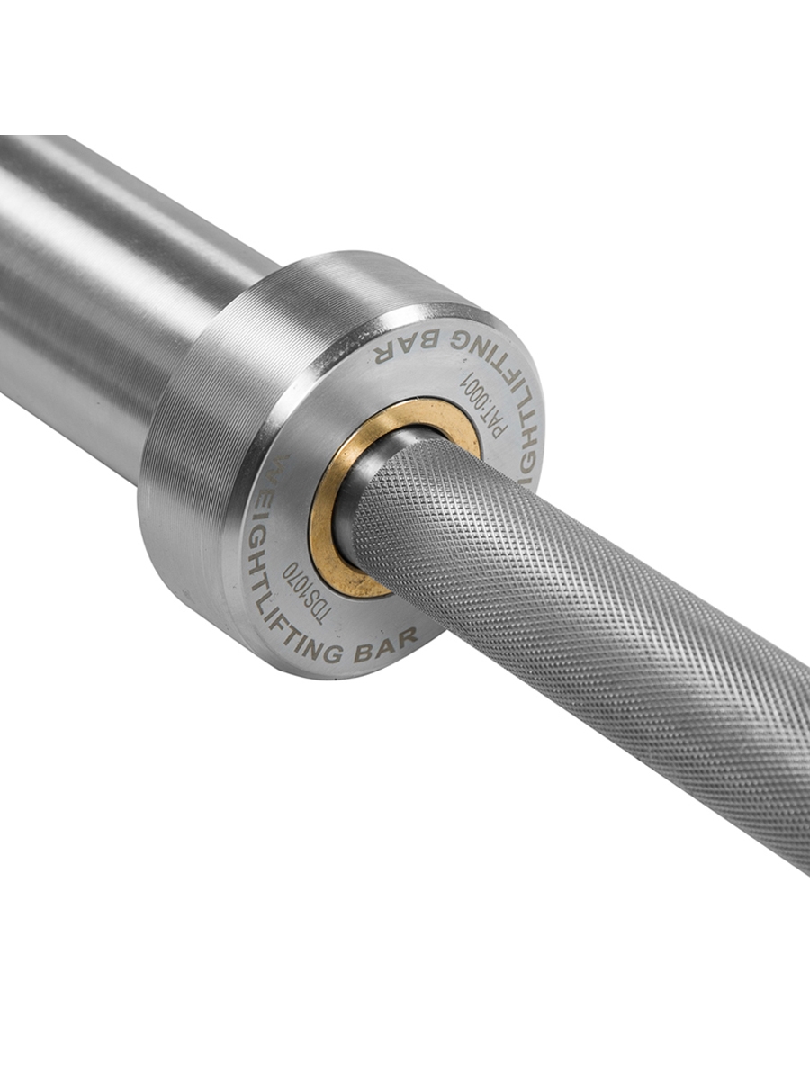 Olympic Barbell 20Kg - Bilanciere da Competizione 20kg, Barra in