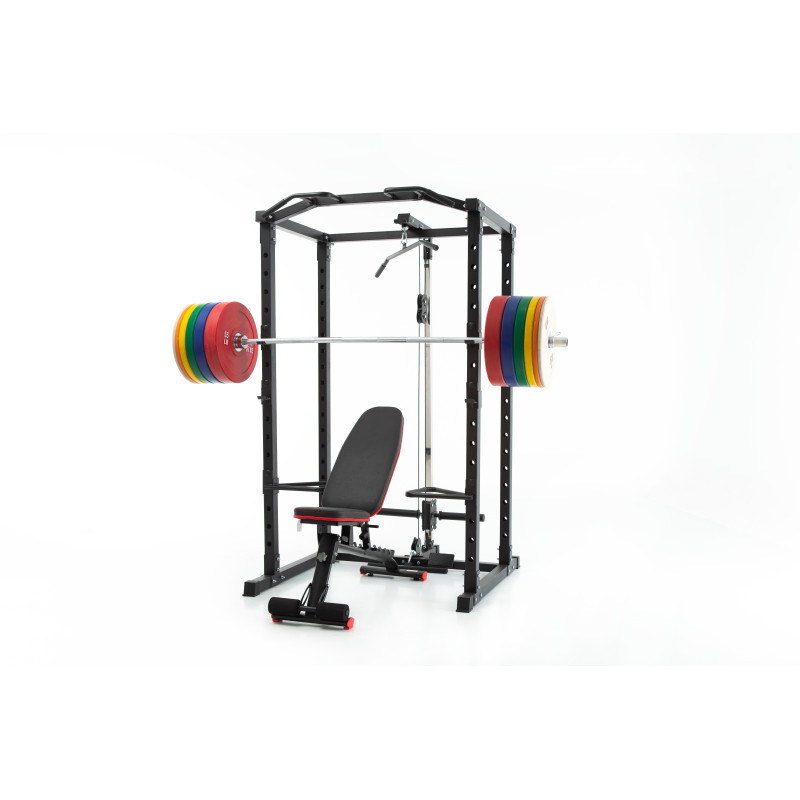 Home Gym Power Rack - Stazione Multifunzione Unisex per Palestra Domestica,