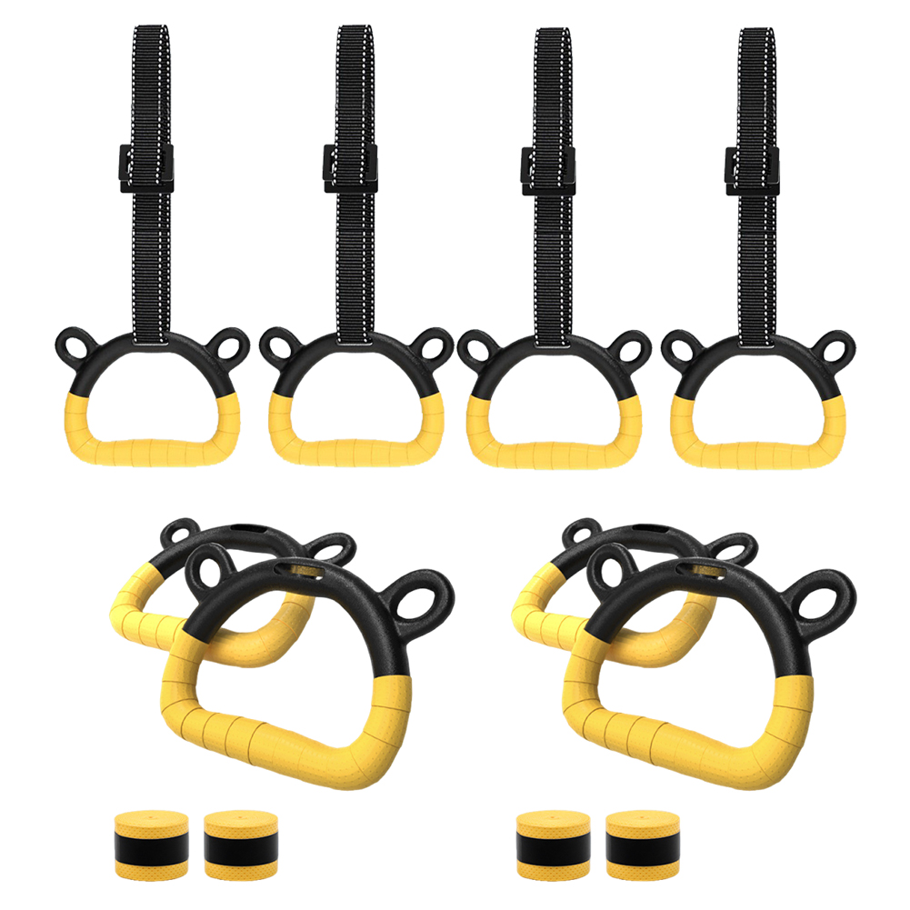 Home Gym Simple - Anelli da Ginnastica con Cinghie Regolabili,