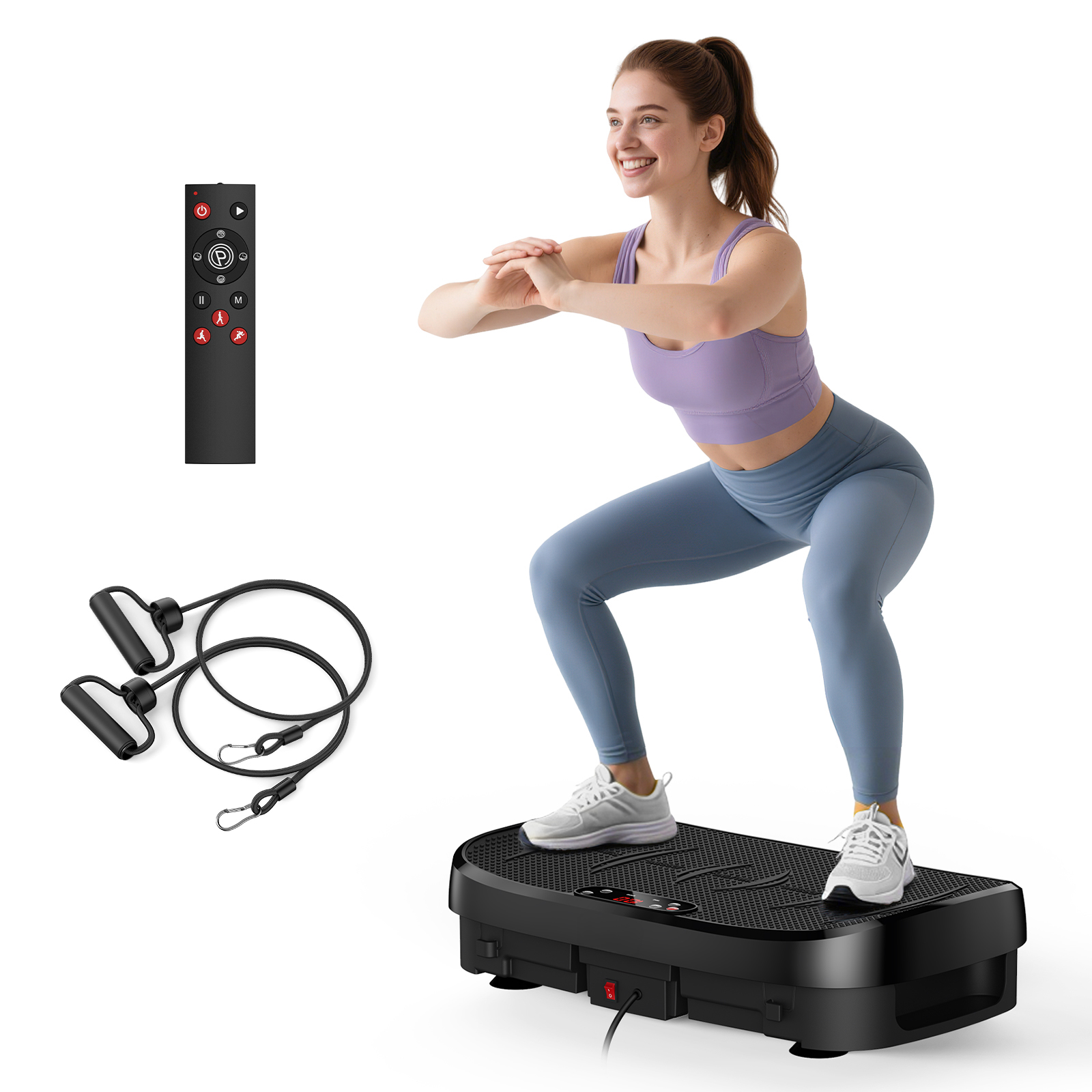 Home Gym Simple - Piattaforma Vibrante per Bruciare Grassi, 120