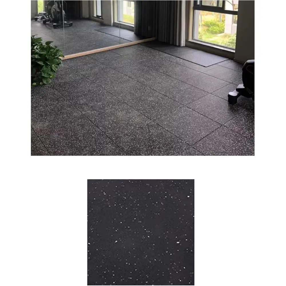 Home Gym Rubber Flooring - Pavimentazione per Palestra: Tappetini Protettivi in