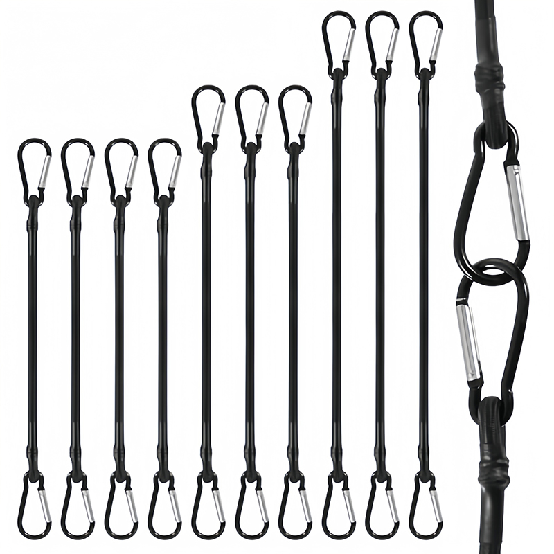 Resistance Band Heavy - Corda Elastica Resistente con Ganci 60/90/120cm,