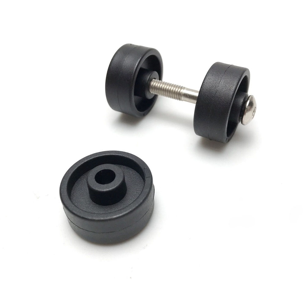 Treadmill Home Gym - Ruote in Plastica Leggera da 29mm