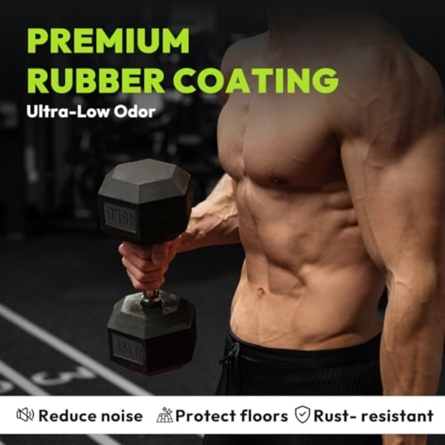 Set di manubri esagonali da 45 - Hex Dumbbell Set recensione e prezzo