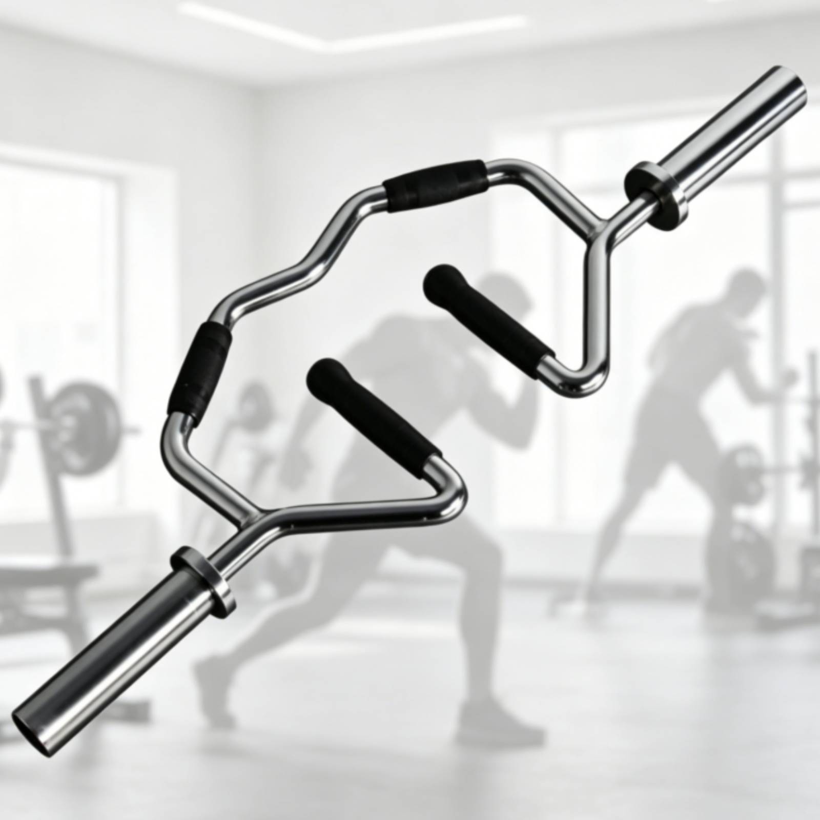 Barra per Tricipiti Cromata co - Olympic Barbell 20Kg recensione e prezzo