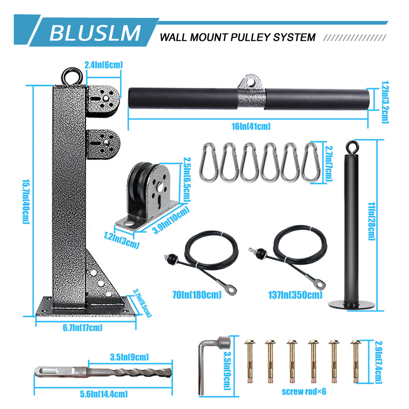 Sistema di pulegge per palestr - Home Gym Cable recensione e prezzo