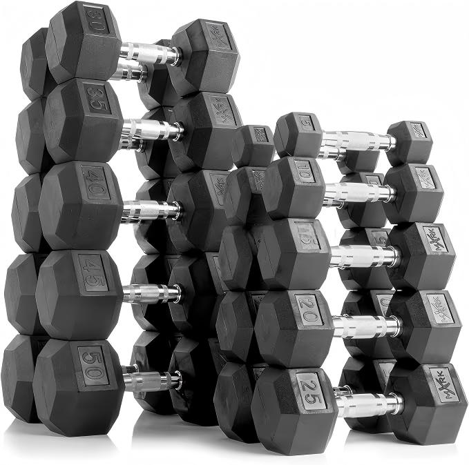 Manubri esagonali premium rive - Hex Dumbbell Set recensione e prezzo