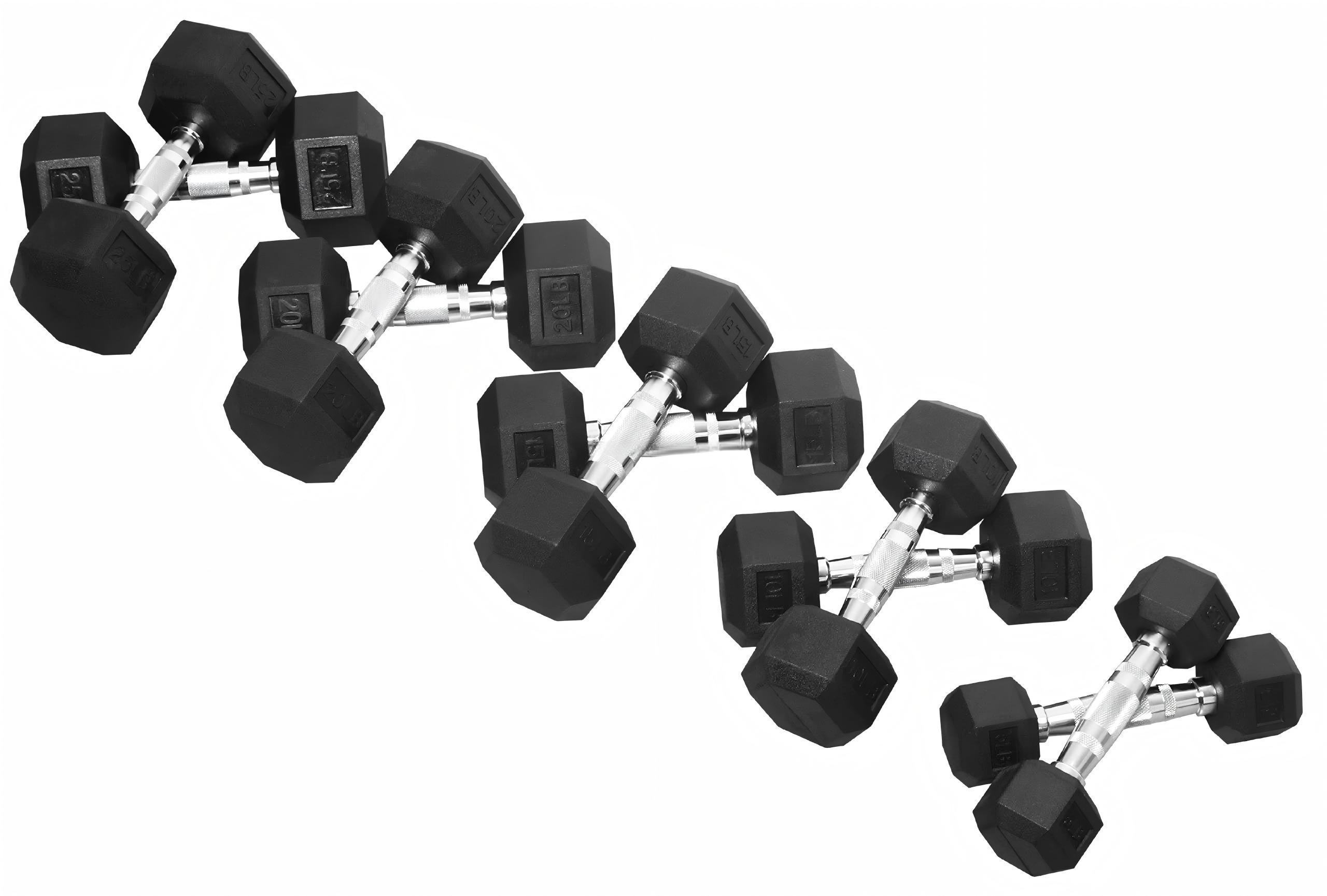 Manubri esagonali premium rive - Hex Dumbbell Set recensione e prezzo