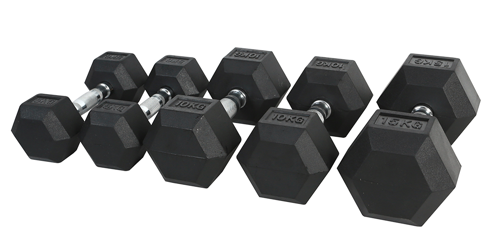 Set di manubri esagonali in go - Hex Dumbbell Set recensione e prezzo