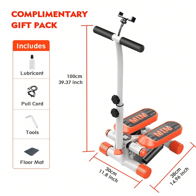 Mini stepper con bande di resi - Home Gym Resistance recensione e prezzo