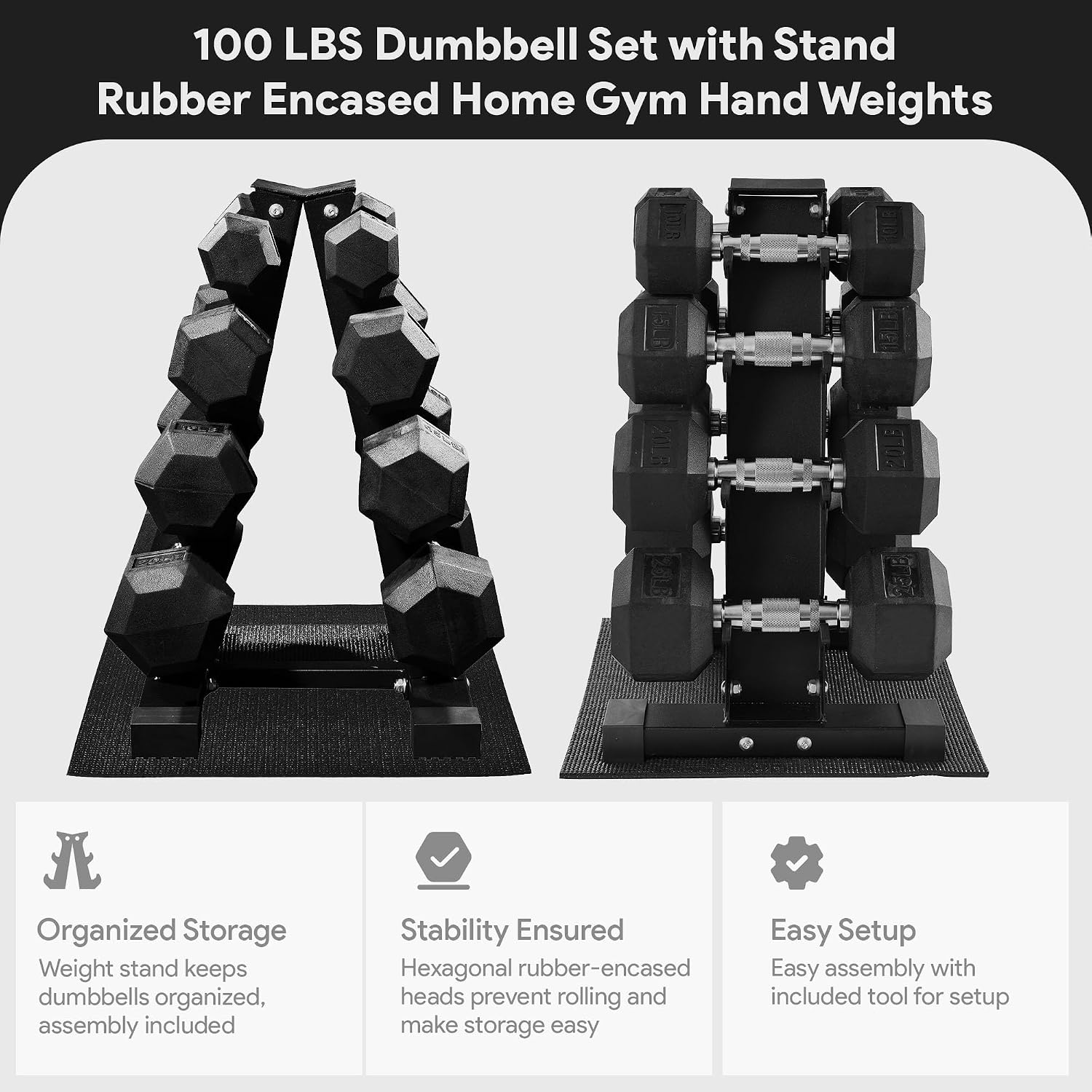 Set di manubri esagonali rives - Hex Dumbbell Set recensione e prezzo
