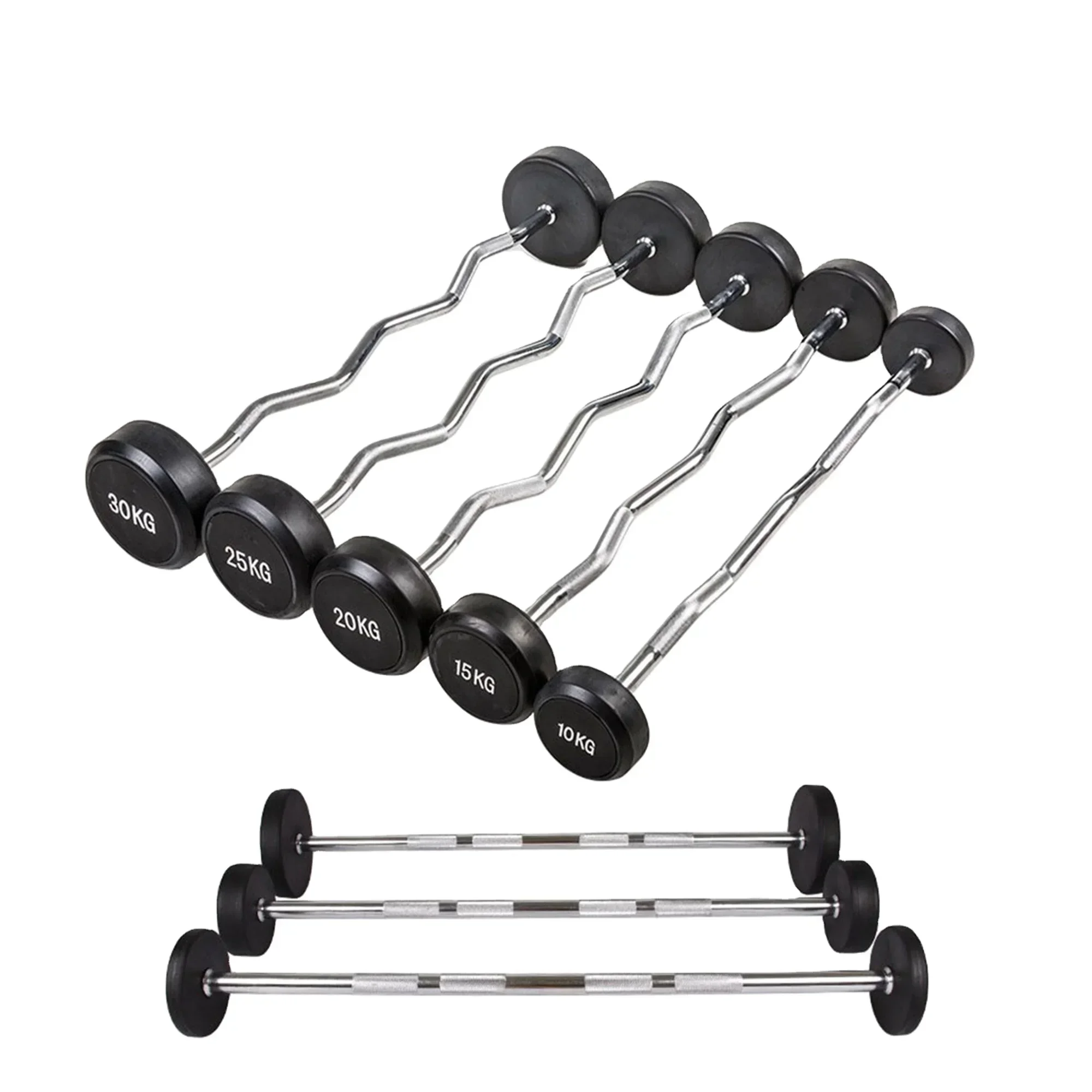 Bilanciere in gomma per curl d - Olympic Barbell 20Kg recensione e prezzo