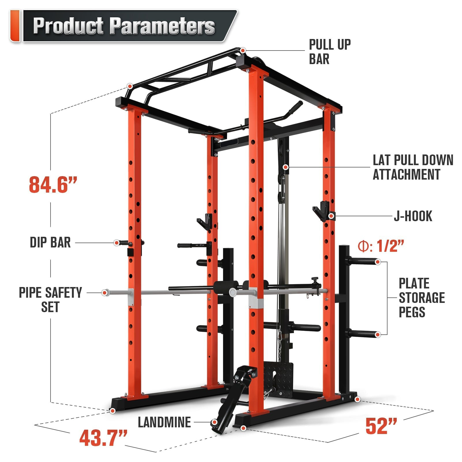 Gabbia Multifunzione Commercia - Home Gym Power Rack recensione e prezzo
