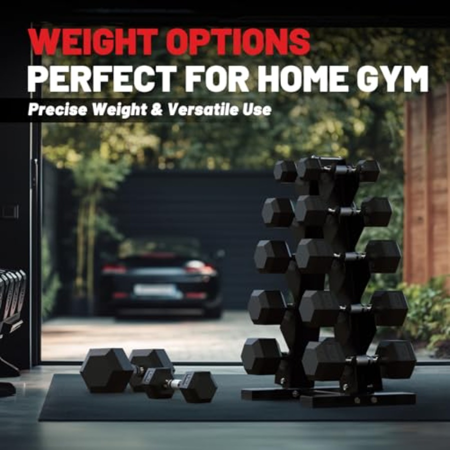Set di manubri esagonali con s - Hex Dumbbell Set recensione e prezzo